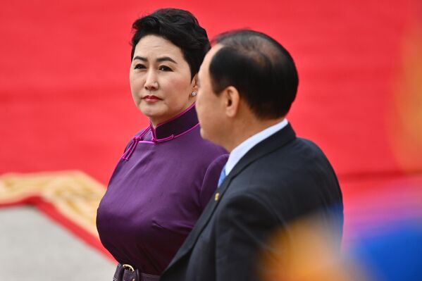 Mongolský minister zahrani?ných vecí Batmunkhiyin Battsetseg. - Sputnik International