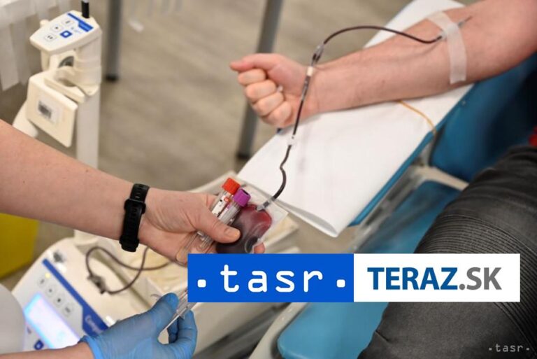 Krv v minulom roku darovalo vyše 96.000 ľudí