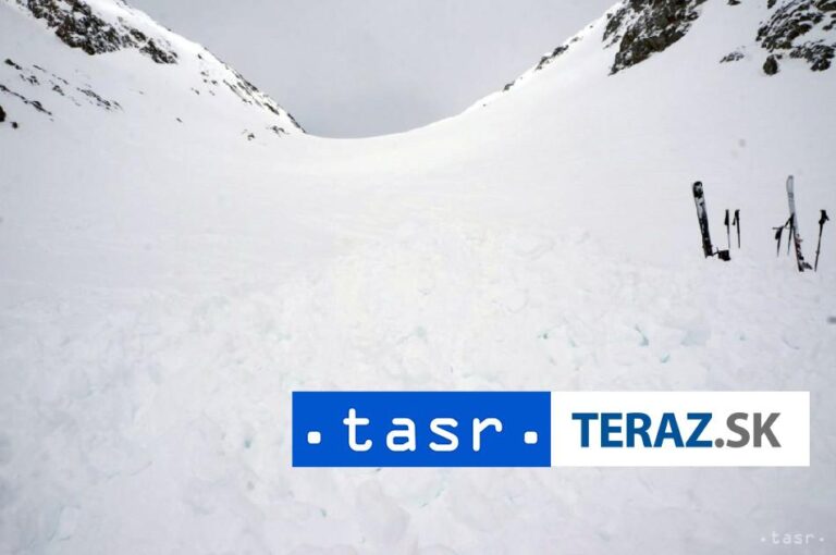 V Tatrách a Malej Fatre platí zvýšené lavínové nebezpečenstvo