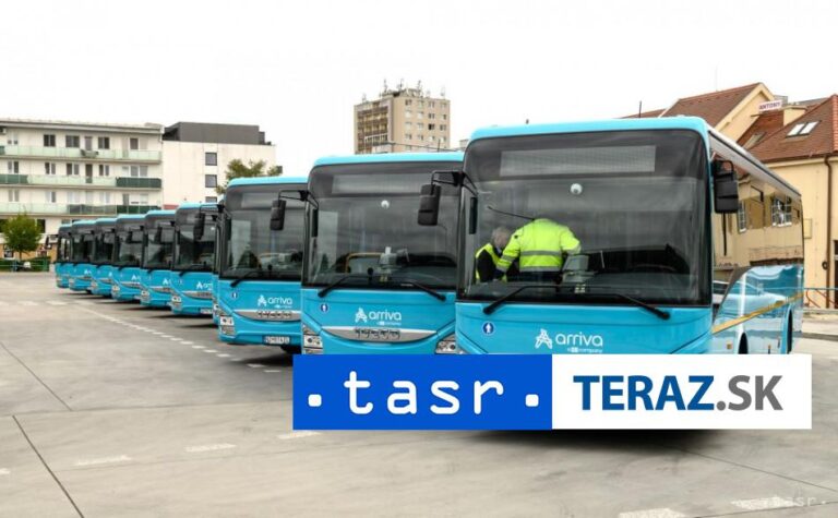 Arriva vlani prepravila v Nitrianskom kraji takmer 16 miliónov ľudí