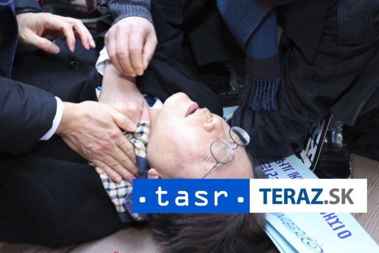 Juhokórejský opozičný líder I Če-mjong sa po bodnutí zotavuje