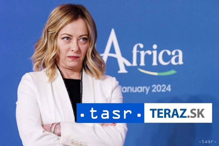 Meloniová prisľúbila zlepšenie spolupráce s africkými lídrami