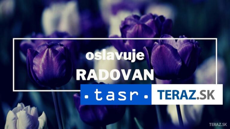 Meno Radovan má slovanský pôvod a znamená radujúci sa