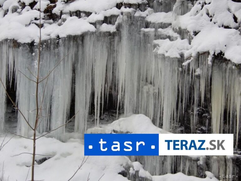 Na Skalke v Kremnici je o atrakciu viac, vznikol tu 20-metrový ľadopád