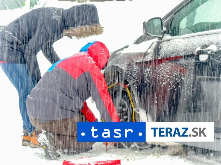 Na ceste Bystrá – Srdiečko sú povinné snehové reťaze