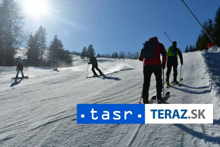 Podmienky na svahoch potešia priaznivcov lyžovania