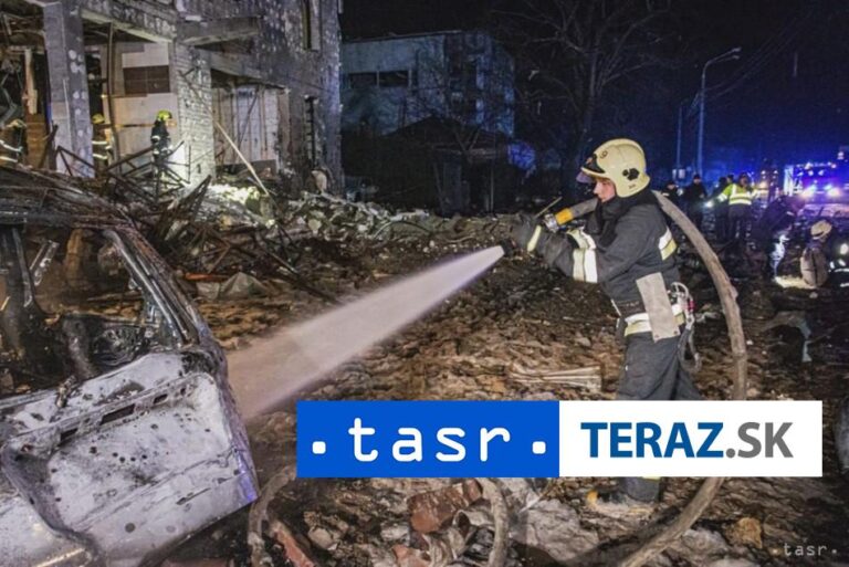 Ukrajina hlási osem zostrelených ruských dronov počas noci