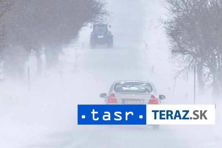 V okrese Poprad sa môžu od večera tvoriť snehové jazyky