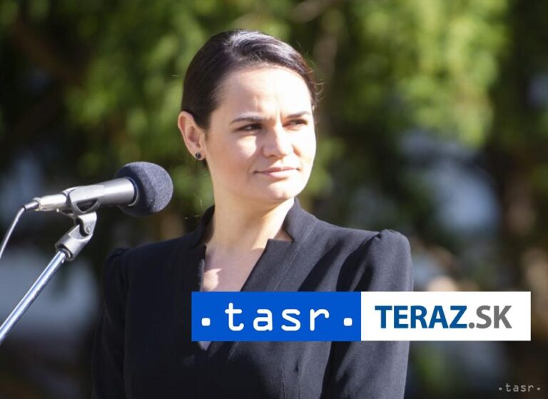 Cichanovská: Bielorusko prepustilo niekoľko politických väzňov