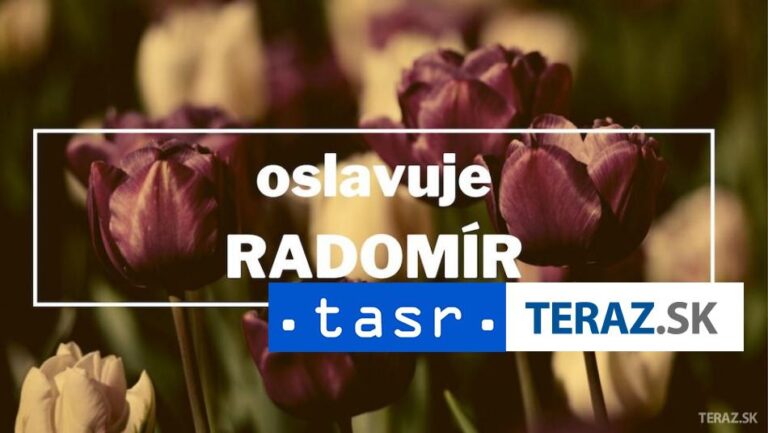 Radomír je elegantný muž, ktorý je mimoriadne spoločenský