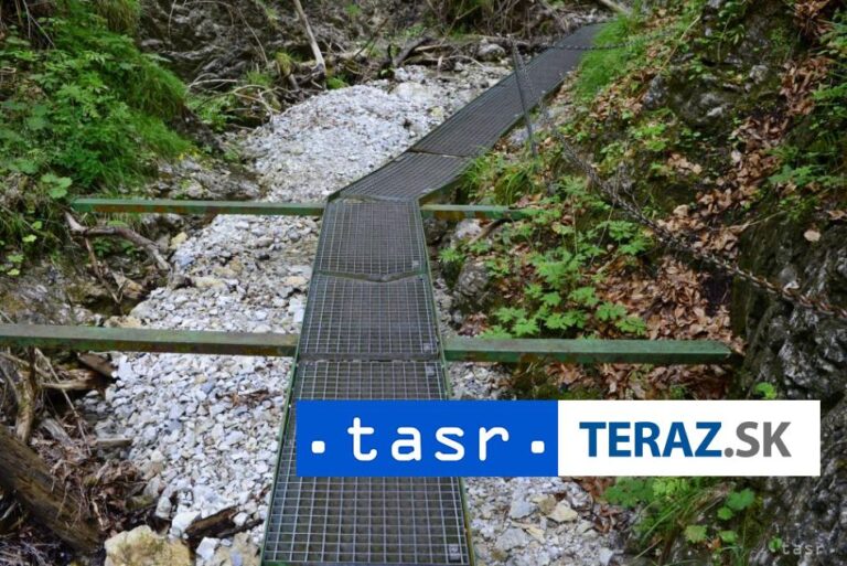 Pre vysokú hladinu vody sú rokliny Slovenského raja uzavreté