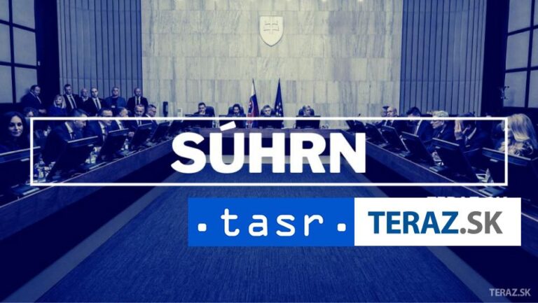 Súhrn vládou prerokovaných návrhov