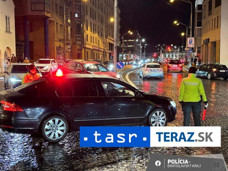V Bratislave pre verejné zhromaždenie pribudlo dopravné obmedzenie