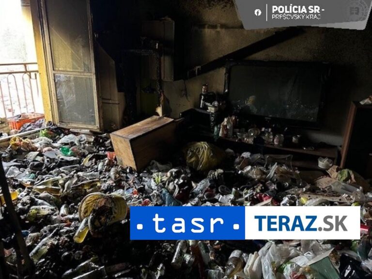 V Poprade horel byt: Obyvateľov bytovky museli evakuovať