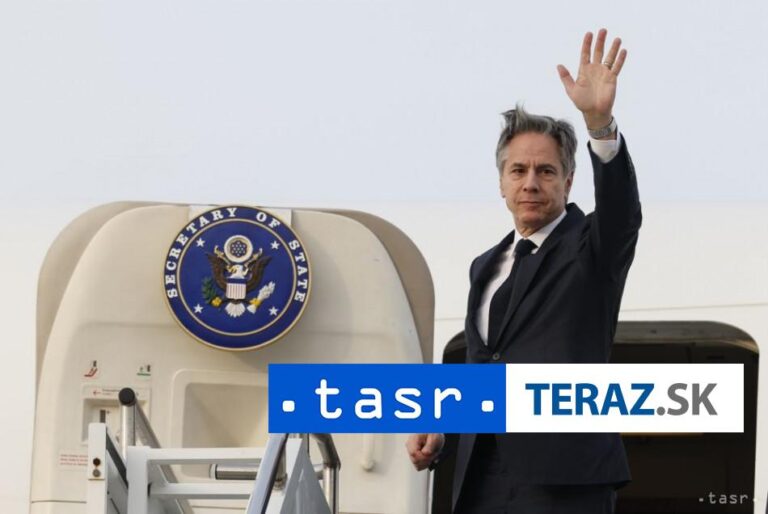 Blinken ide do Saudskej Arábie i Egypta na rokovania o prímerí v Gaze