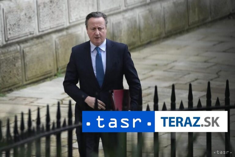 Cameron vyzval Izrael, aby zvýšil prílev humanitárnej pomoci do Gazy