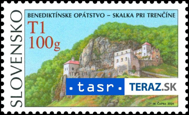 Pošta vydáva známku k 800. výročiu benediktínskeho opátstva v Skalke