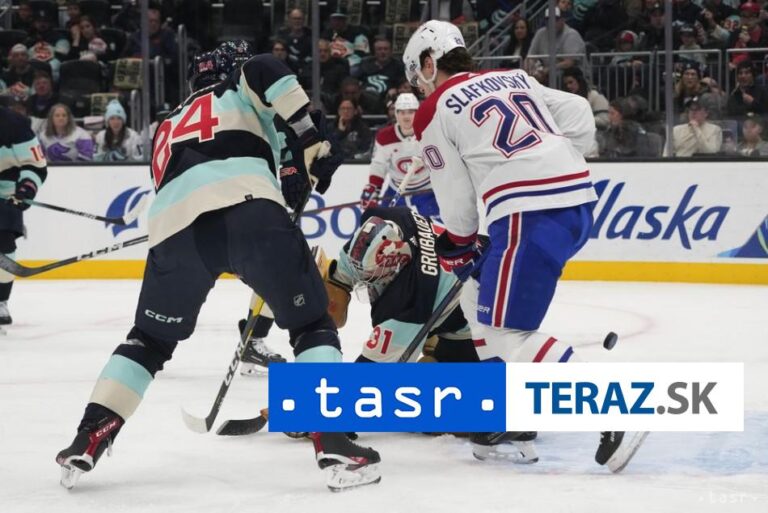 Slafkovský bodoval v siedmom zápase po sebe, asistoval aj Nemec