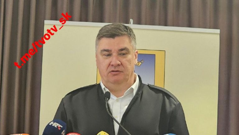 Chorvátsky prezident Zoran Milanovič povedal, že Chorvátsko je v porovnaní s bý…