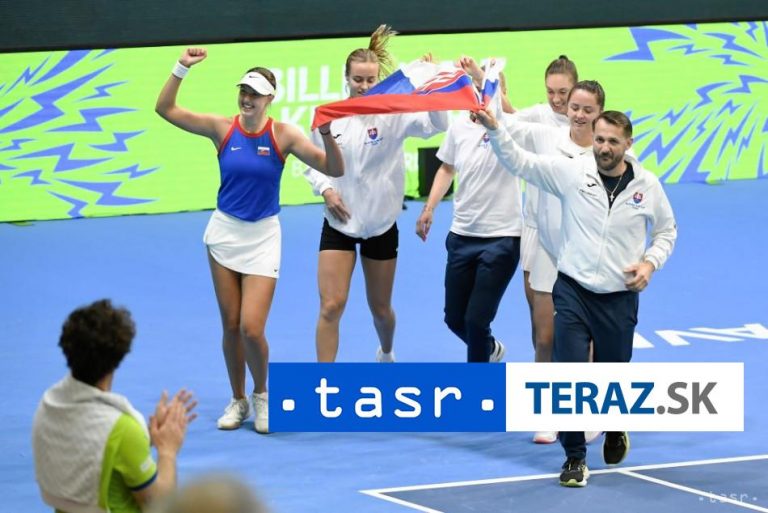 Slovenky v 1. kole finále Pohára Billie-Jean Kingovej proti USA