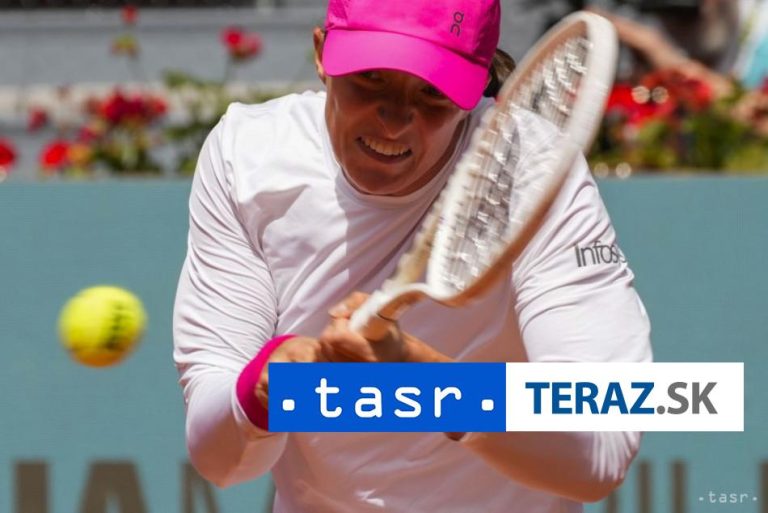 Swiateková sa stala prvou semifinalistkou turnaja WTA v Madride