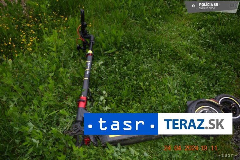 V 1.polroku riešili záchranári 379 úrazov po páde na kolobežkách