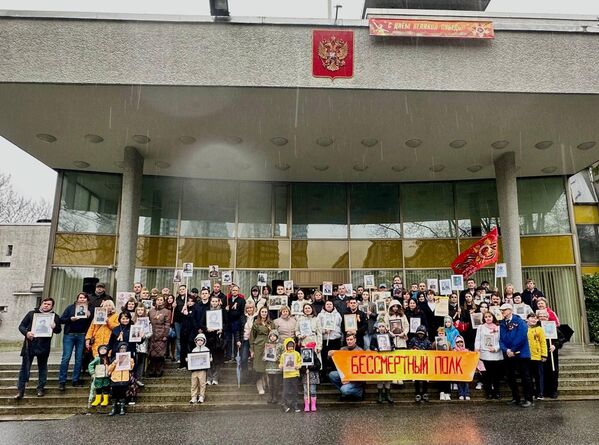 Podujatie Nesmrteľného pluku vo Švédsku Podujatie Immortal Regiment vo Švédsku – Sputnik International