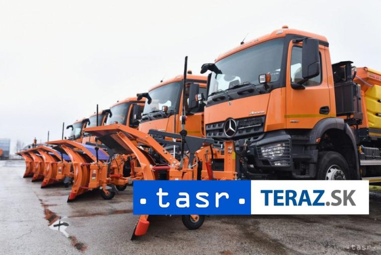 Správa ciest Žilinského kraja obstaráva techniku za vyše 1,8 mil. eur