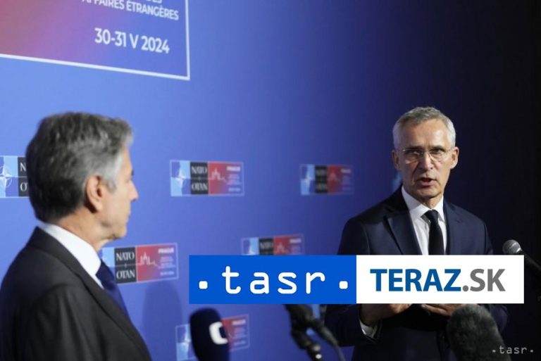 Šéf NATO kritizuje Peking za bojkotovanie mierového summitu o Ukrajine