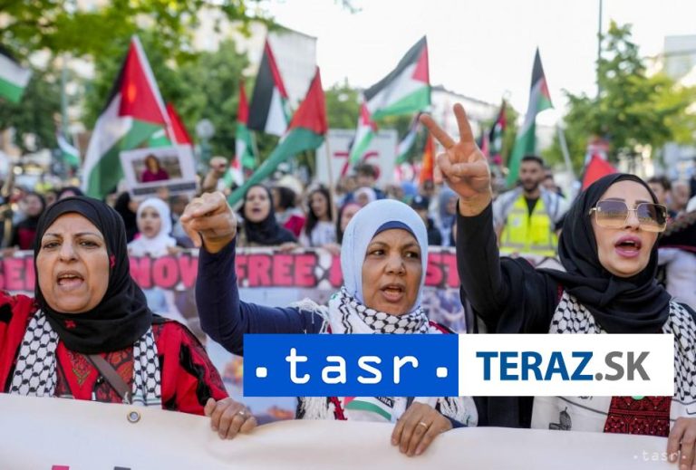 V Berlíne sa konal protest pri príležitosti Dňa palestínskeho exodu