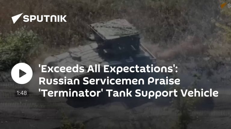 „Prekračuje všetky očakávania“: Ruskí vojaci chvália vozidlo na podporu tankov „Terminator“