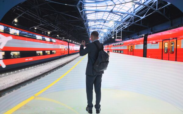 Ruské železnice na SPIEF - Sputnik International