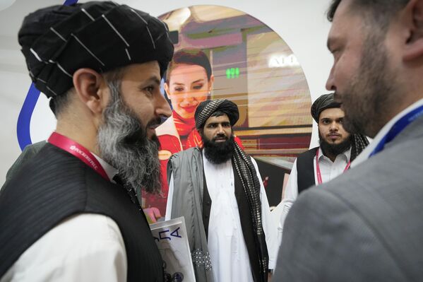 Abdul Hanan Omari, úradujúci minister práce a sociálnych vecí afganskej vlády riadenej Talibanom. Abdul Hanan Omari, úradujúci minister práce a sociálnych vecí afganskej vlády riadenej Talibanom. - Sputnik International
