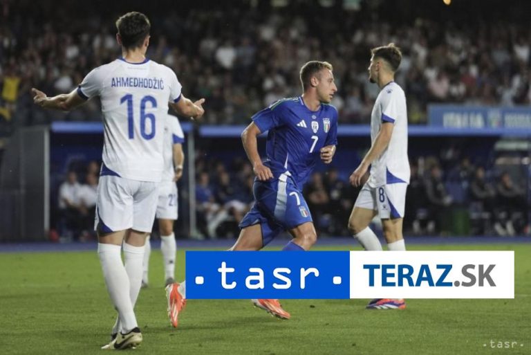 Futbalisti Talianska zvíťazili nad Bosnou a Hercegovinou 1:0