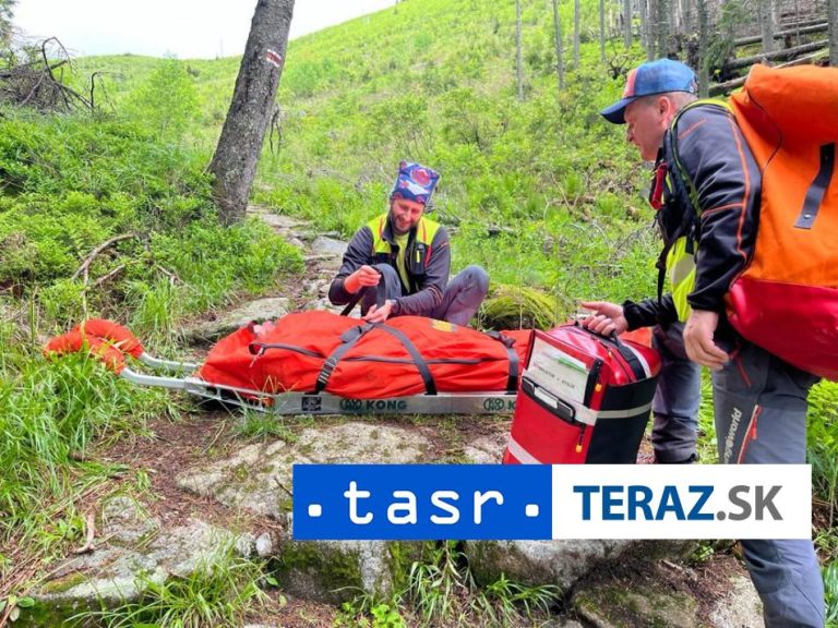 Poľský bežec počas pretekov v Malej Fatre spadol a poranil si hlavu