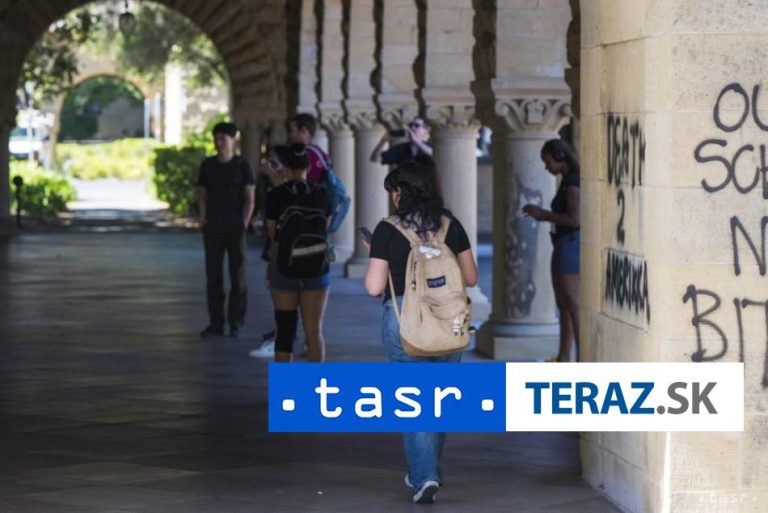 Na propalestínskej demonštrácii na Stanforde v USA zasahovala polícia