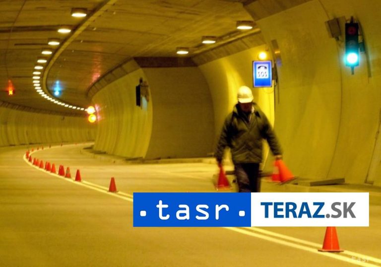 Polícia: Tunel Branisko je po zrážke dvoch áut už plne prejazdný