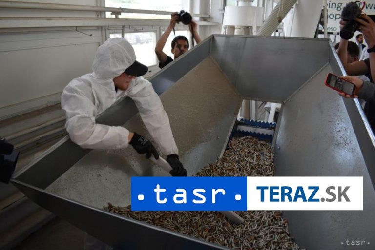 Vďaka novej linke chce Reneso zvýšiť recykláciu cigaretových ohorkov