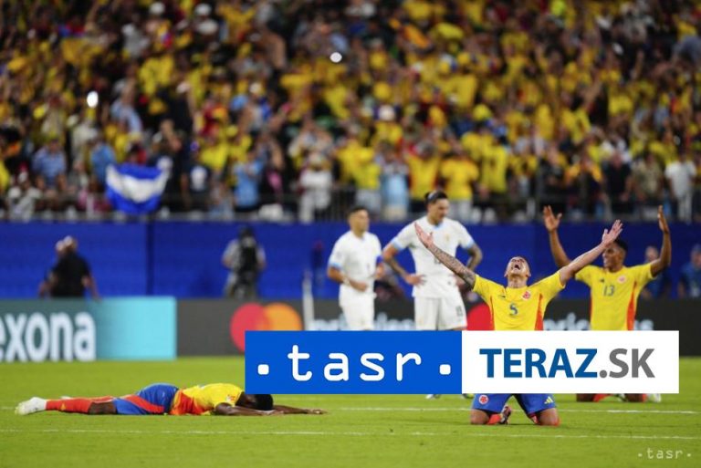 Kolumbia zdolala Uruguaj 1:0 gólom Lermu a postúpila do finále