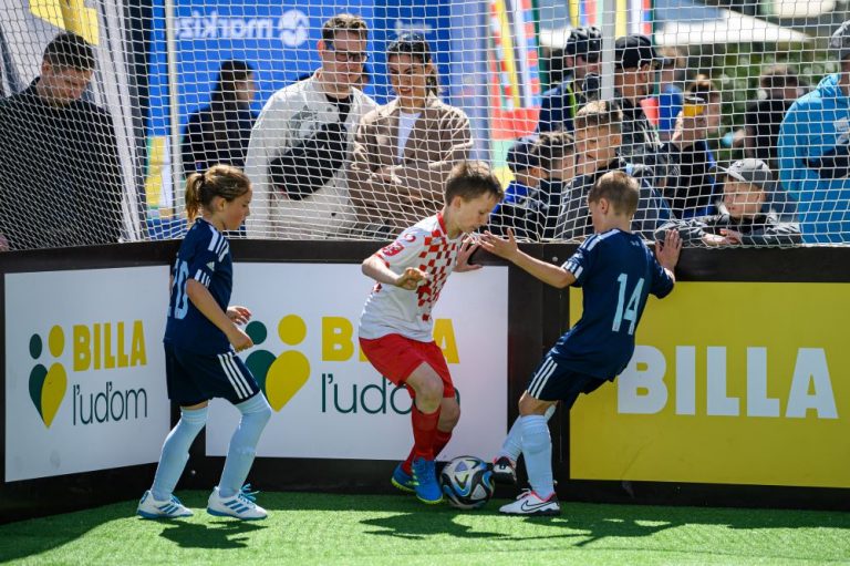 Najvyššia liga aj detskí šampióni. BILLA pomáha futbalovým talentom