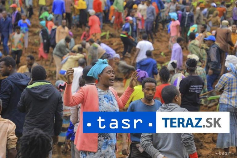 Počet obetí zosuvov pôdy v Etiópii stúpol na 229