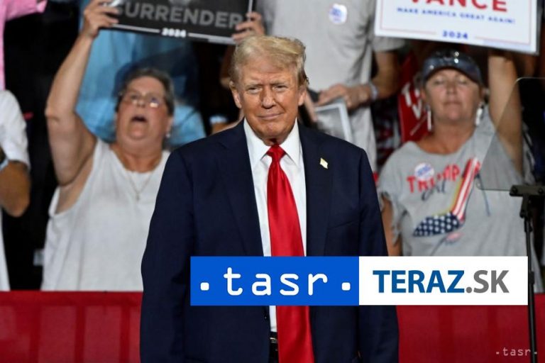 Trump nebude debatovať s Harrisovou, kým jej nomináciu nepotvrdia