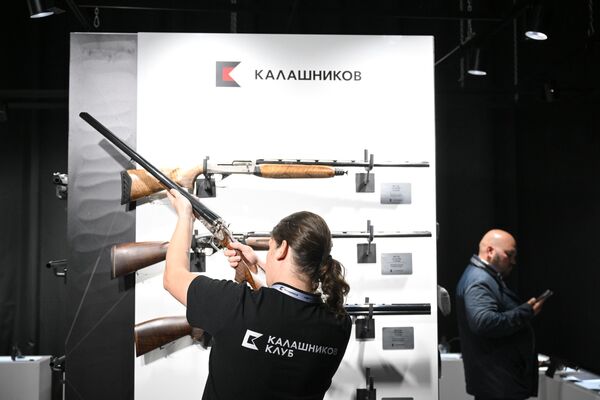 Stánok Kalašnikovovho koncernu na medzinárodnom vojensko-technickom fóre Army 2024. Stánok Kalašnikovovho koncernu na medzinárodnom vojensko-technickom fóre Army 2024. - Sputnik International