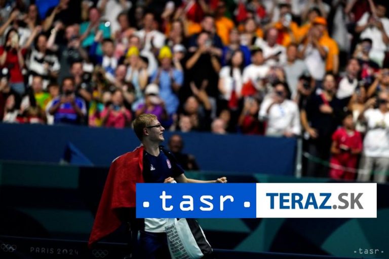 Francúzsky stolný tenista Lebrun zdolal Calderana a vybojoval bronz