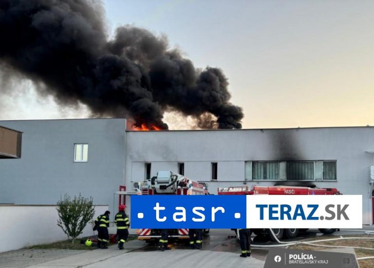 HALA V OBCI BÁHOŇ V PLAMEŇOCH: Okolnosti vzniku sa vyšetrujú