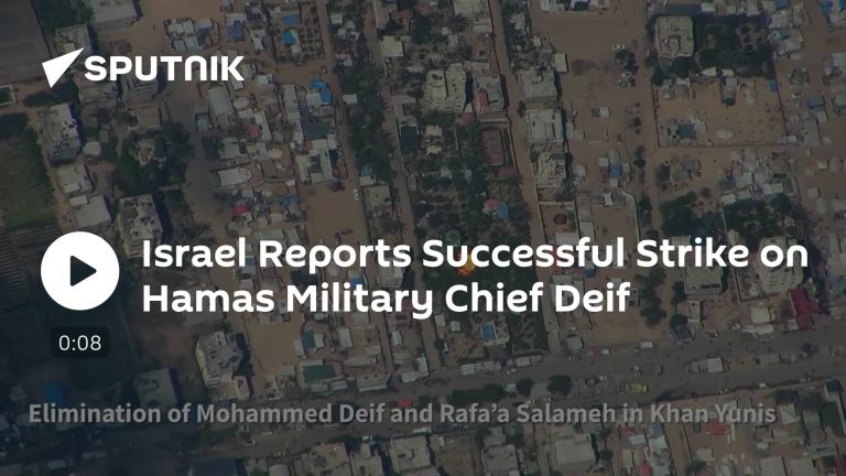 Izrael hlási úspešný útok na vojenského veliteľa Hamasu Deifa