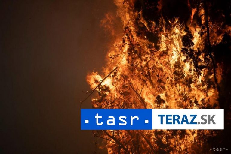 Pre lesné požiare evakuujú nemocnice pri Aténach