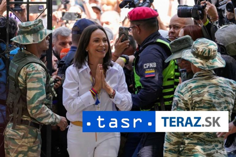 Opozičná líderka Machadová sa nechystá odísť z Venezuely