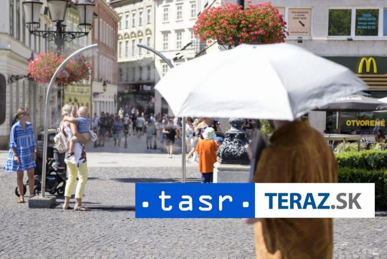 Horúčavy sa vo štvrtok zmierňujú, výraznejší pokles bude budúci týždeň