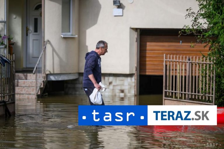 Škody po povodniach v SR a ČR sa vyšplhali na 26 miliónov